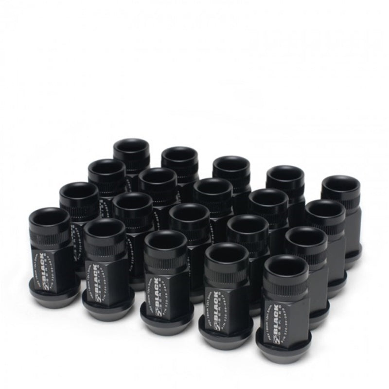 Skunk2 Racing 520-99-0853 Skunk2 12 x 1.5 Forged Lug Nut Set (Black Series) (16 Pcs.)