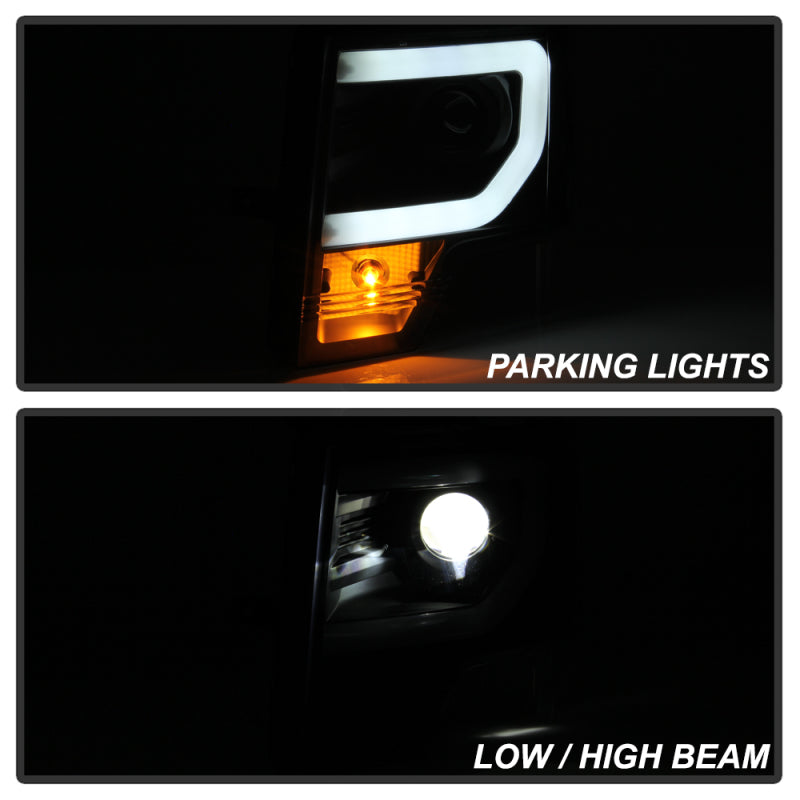 Spyder 5087591 fits Ford 13-14 F150 Xenon Model Only Light Bar Projector Headli