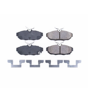 PowerStop 17 fits Ford Mustang Rear Z17 Evolution Ceramic Brake Pads w/Hardware