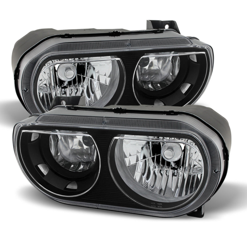9026317 Xtune fits Dodge 08-13 Challenger Halogen Only (Does Not Fit Hid Model