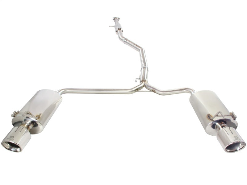AFE 49-36605  Exhaust 304SS Dual Cat-Back w/ Polished Tips 13-17 fits Honda Acc