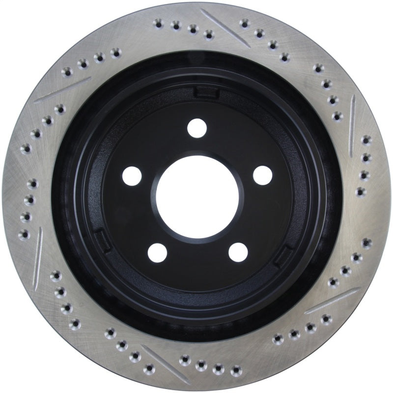 Stoptech 127.62065R 98-02 Chevrolet Camaro / Pontiac Firebird/Trans Am Slotted & Drilled Rear Right Rotor