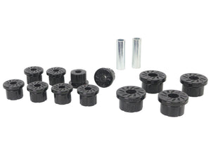 Whiteline W73475 fits Suzuki Samurai Front Leaf Spring Eye And Shackle Bushings