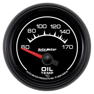 AutoMeter 5948-M Autometer Gauge Oil Temp 2 1/16 in. 60-170C Electric ES