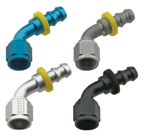 Fragola 206016 -16AN Push-Lite End 60 Degree - Blue