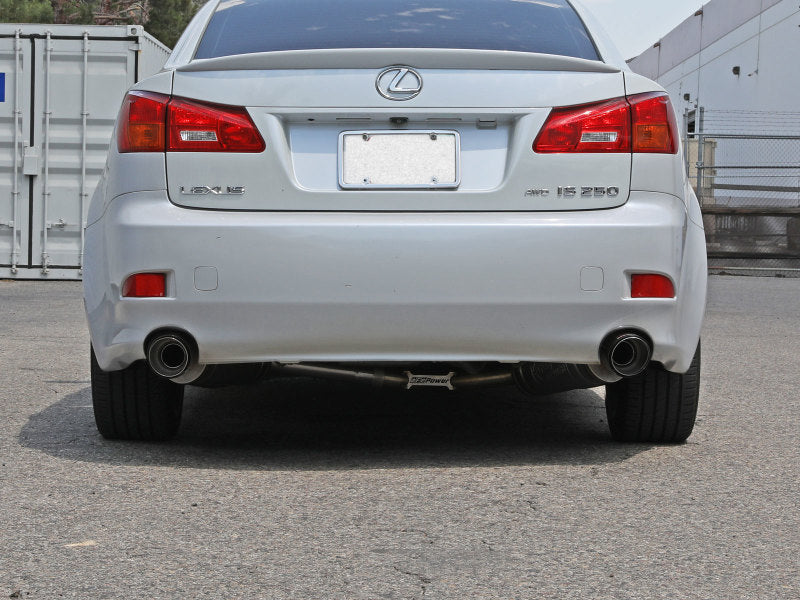 AFE 49-36055-C Takeda 06-13 fits Lexus IS250/IS350 SS Axle-Back Exhaust w/ Carb