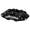 Wilwood 120-14437-BK fits Caliper Narrow Superlite 6R LH Black 1.62in / 1.12in