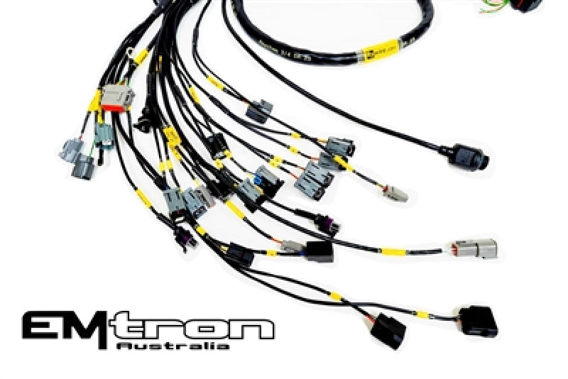 Rywire RY-K2-EMTRON-NA K-Series Naturally Aspirated w/Emtron KV8 ECU Engine Harness (w/4 Inj / No EMAP/Boost)