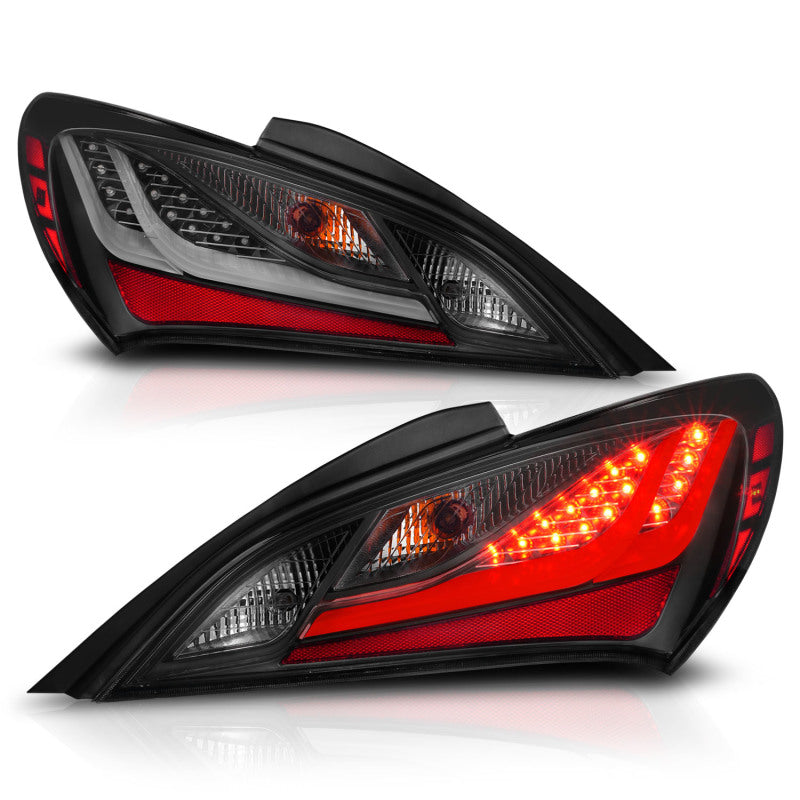 ANZO 321347 Hyundai fits Genesis 10-13 2DR LED Taillights Smoke