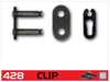 RK Chain 428-CL 428 Clip Link - Natural