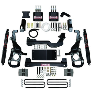 Skyjacker 6In KT 21 F150 4WD SPCR BLKMA