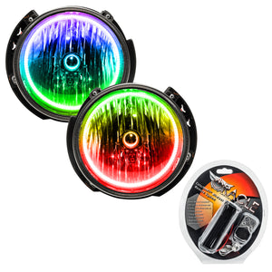 ORACLE Lighting 7079-330 Oracle 07-16 fits Jeep Wrangler JK SMD HL - ColorSHIFT w/ RF Controller