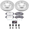 Power Stop 97-05 Chevrolet Blazer Front Z36 Coated Truck & Tow Brake Kit