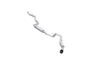 MBRP S53233CF fits Toyota Tacoma T304 Stainless Steel 3in Cat-Back Single Tip