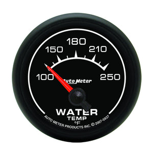 AutoMeter 5937 Autometer ES 2-1/16in 100-250 Deg F Water Temperature Gauge - Electric