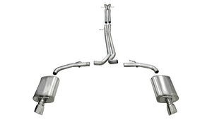 CORSA Performance 14315 Corsa 2010-2019 fits Ford Taurus SHO 3.5L V6 Turbo Polished Sport Cat-Back Exhaust