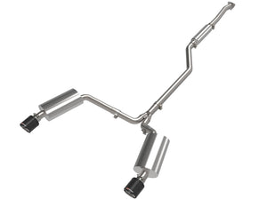 AFE 49-36629-C fits Acura TSX L4 2.4L Takeda 2-1/2in to 2-1/4in 304 SS Cat-Back