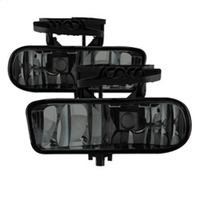 Spyder 5025494 fits GMC 99-02 Sierra 1500/2500 - OEM Fog Lights wo/switch Smke