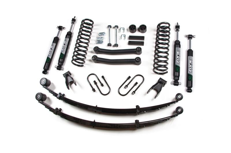 Zone Offroad ZONJ23N 84-01 fits Jeep XJ 4.5in w/Rr Springs- Chrysler 8.25
