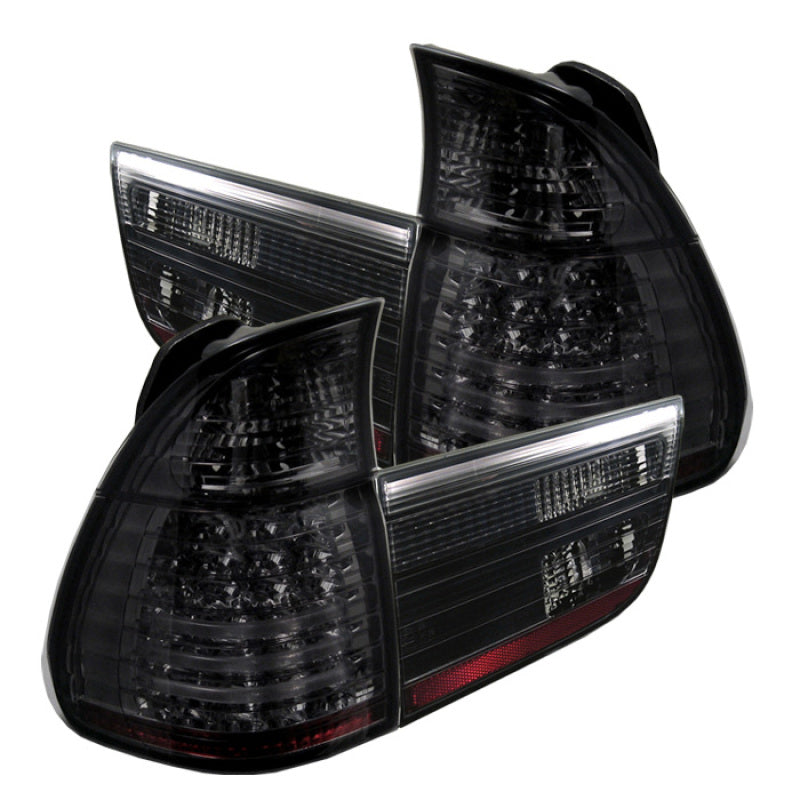Spyder 5000828 fits BMW 00-06 E53 X5 4PCS LED Tail Lights Smoke ALT-YD-BE5300-L