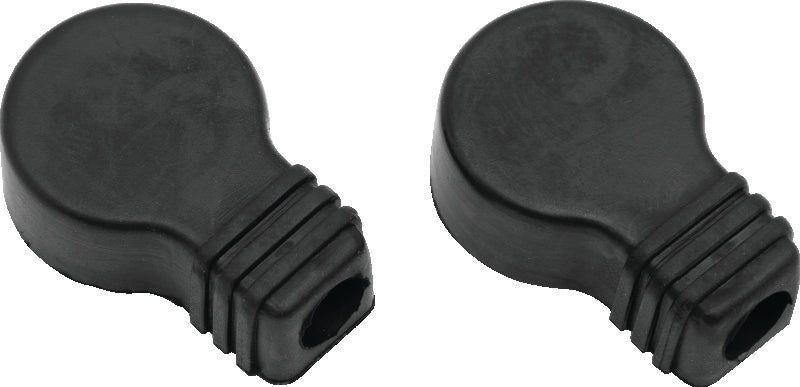 Kuryakyn 9900 Crankcase Breather Replacement Rubber Boots (Pair)
