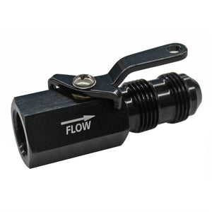 Fragola 961008-BL 3/8in NPT Female Inlet x -8AN Male Outlet On/Off Shut Off Valve