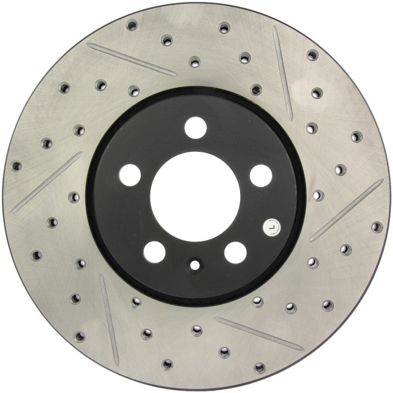 Stoptech 127.33059L Slotted & Drilled Sport Brake Rotor
