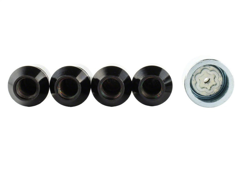 fits Ford Racing M-1A043-B M12 x 1.5 Black Security Lug Nut Kit - Set of 4