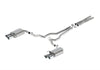 fits Ford Racing M-5200-M5EC 2024 Mustang 5.0L Extreme Active Cat-Back Exhaust System - Chrome Tips