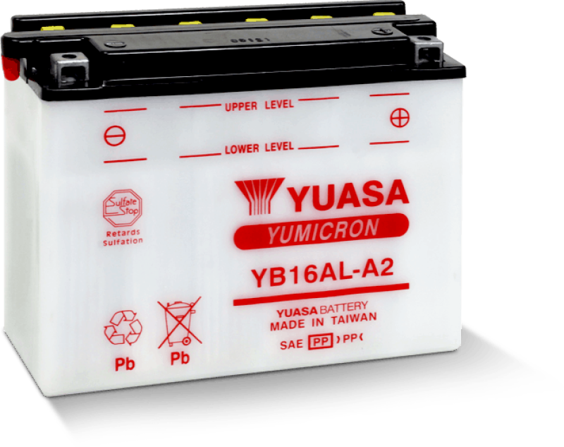 Yuasa YUAM22162 YB16AL-A2 Yumicron 12 Volt Battery