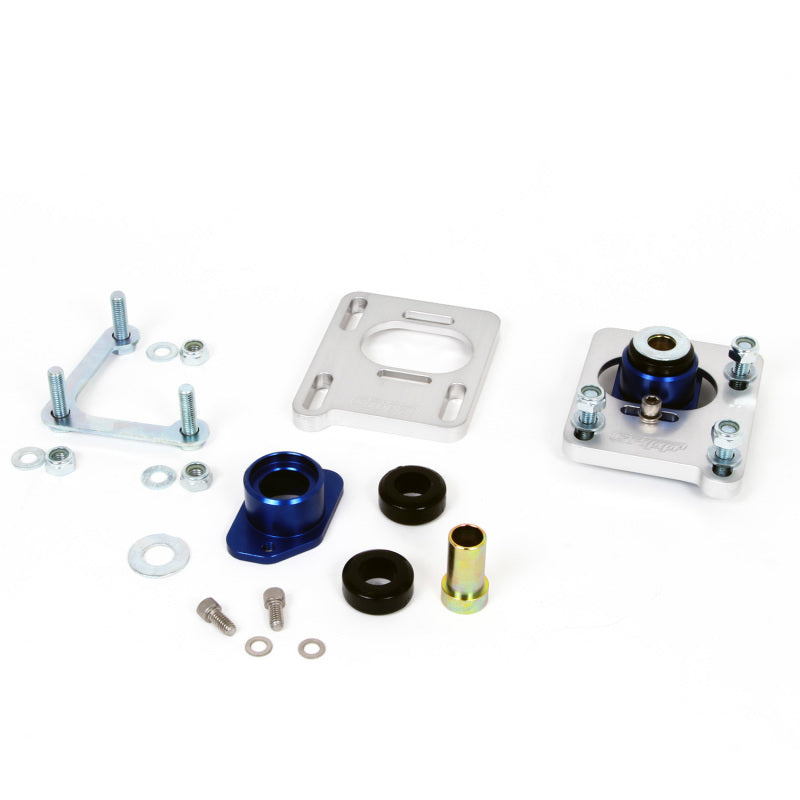 BBK  2527 Mustang Caster Camber Plate Kit - Silver Anodized Finish