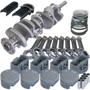 Eagle 65122080 fits Ford 460 SCJ Head 4.140in Crank 6.700in I-Beam Rods -28cc 4.440in Pistons Rotating Assembly