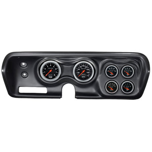 AutoMeter 7030-SC Autometer Sport-Comp 71-74 Charger/ GTX/ Road Runner Dash Kit 6pc Tach/MPH/Fuel/Oil/WTMP/Volt