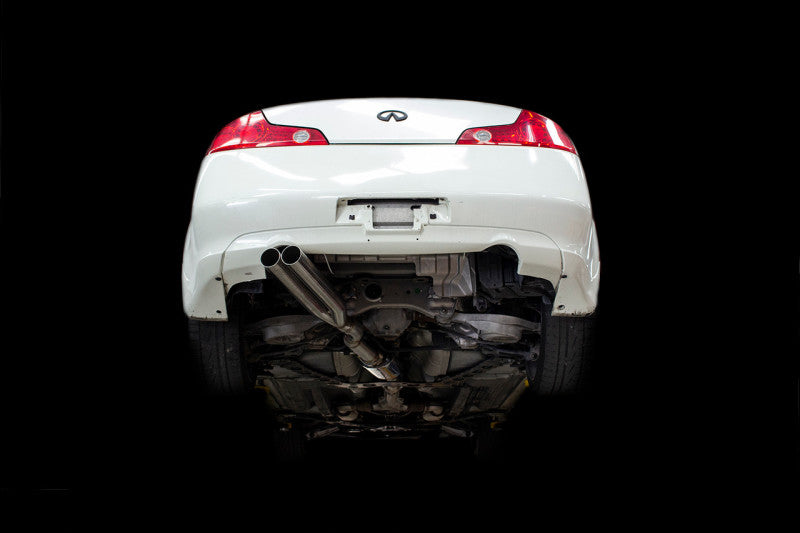 ISR Performance IS-EPDUAL-G35CPE EP (Straight Pipes) Dual Tip Exhaust - fits Infiniti 03-07 G35 Coupe