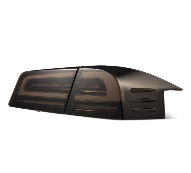 AlphaRex 601120 12-21 fits Tesla Model S LUXX-Series LED Tail Lights - Black