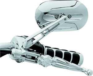 Kuryakyn 1430 Kuryakyn Magnum Mirrors Large Flat Glass Chrome