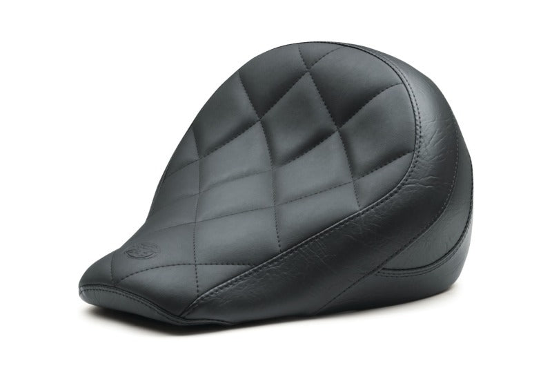 Mustang 76842 Indian Scout Bobber Standard Touring Solo Seat Diamond Stitch - Black