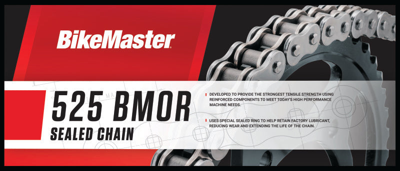 BikeMaster 197254 BikeMaster 525x108 BMOR O-Ring Chain