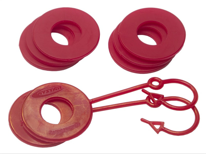 Daystar KU70060RE Red D Ring fits Isolator w/Lock Washer Kit