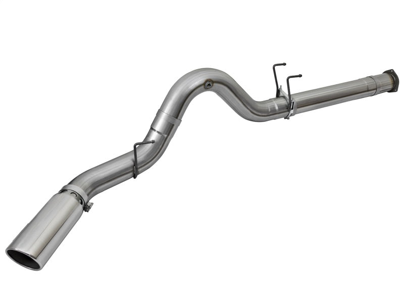 AFE 49-43090-P BORE HD 5in 409-SS DPF-Back Exhaust w/Polished Tip 2017 fits For