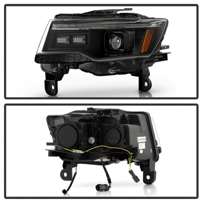 Spyder 5088963 14-21 fits Jeep Grand Cherokee High-Power LED Module (Halogen Mo