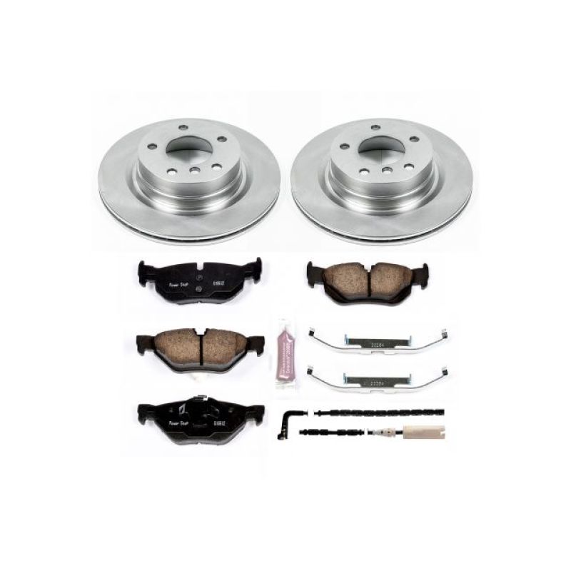 PowerStop KOE044 2006 fits BMW 325i Rear Autospecialty Brake Kit