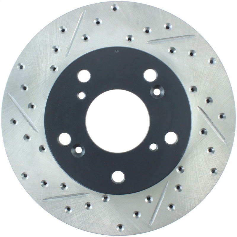 Stoptech 127.40056R 02-06 fits Acura RSX Slotted & Drilled Right Front Rotor