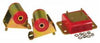 Prothane 1097 97-02 fits Jeep TJ Drivetrain Kit - Red