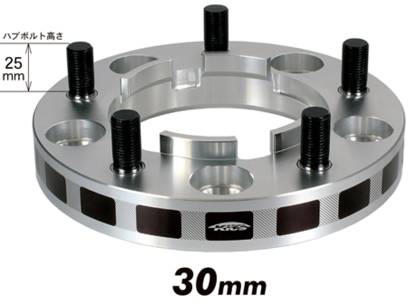 Project Kics W5530W1 30MM Wide Tread Spacer For Landcruiser 100 & 200 - M14XP1.5