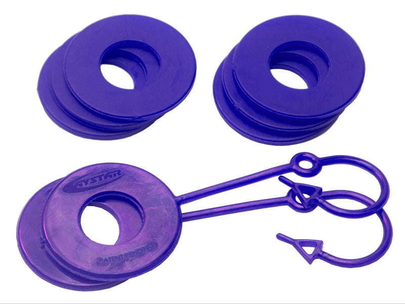 Daystar KU70061PR Purple D Ring fits Isolator w/Lock Washer Kit