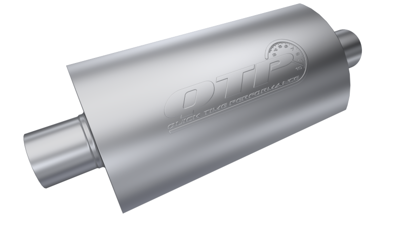 QTP 12250 2.5in Weld-On 304SS AR3 Muffler