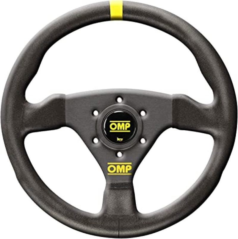 OMP OD0-1975-071 Trecento Steering Wheel - Small Suede (Black) Leather