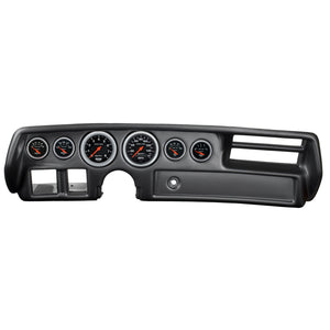 AutoMeter 7026-SC Autometer Sport-Comp 70-72 fits Chevelle/ El Camino/ Malibu Dash Kit 6pc Tach/ MPH/ Fuel/ Oil/ WTMP/ Volt