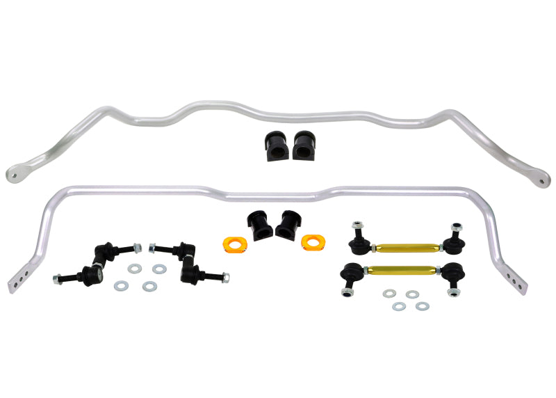 Whiteline BMK009 fits Mitsubishi 03-06 Lancer EVO / 05-06 EVO MR/RS Front & Rear Sway Bar Kit w/24mm Rear